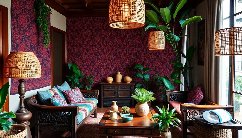 cozy indonesian apartment decor