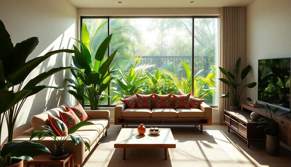 tropical design enhances modern spaces