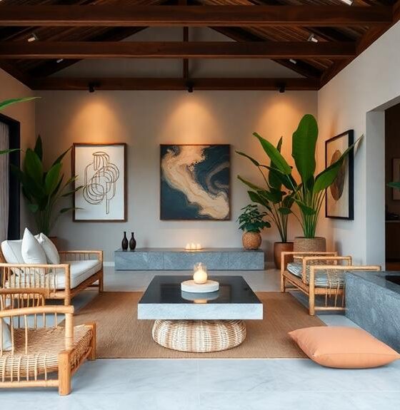 zen modern chic retreat