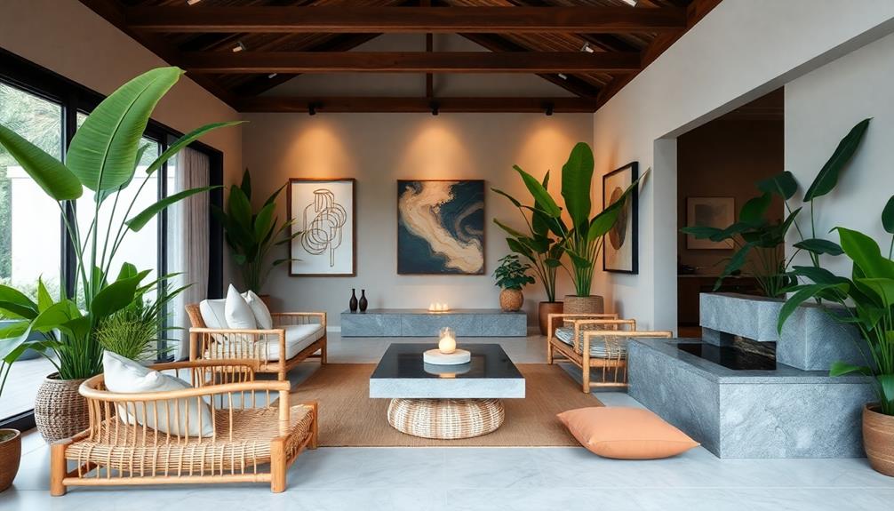 zen modern chic retreat