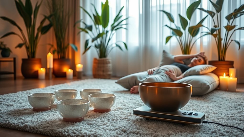 create home sound bath
