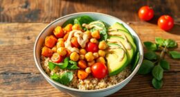 create nutritious balanced meals