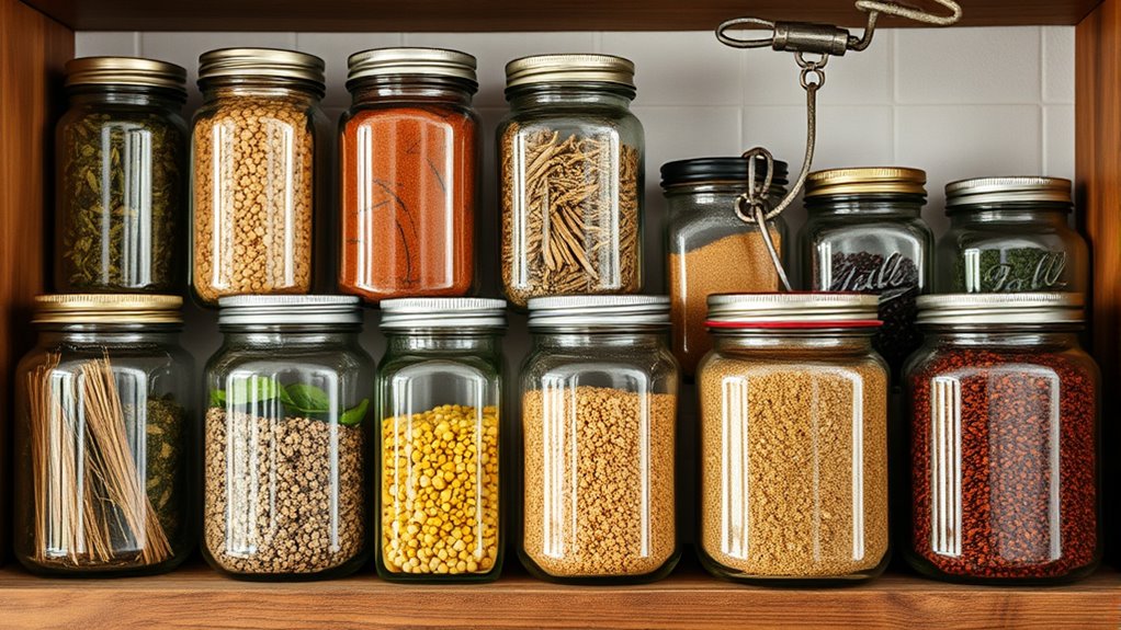 decorative sealed upcycled storage