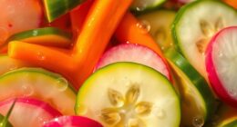 fast crunchy pickled vegetables