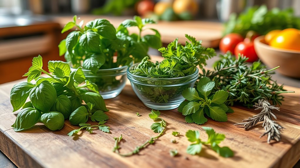 fresh herb pairing advice