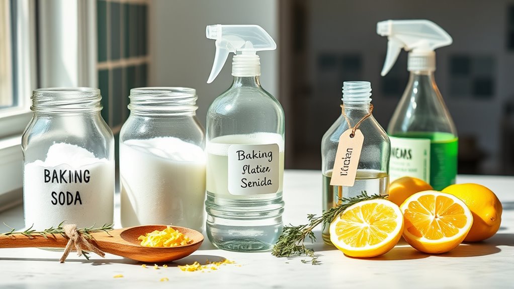 homemade green cleaning solutions