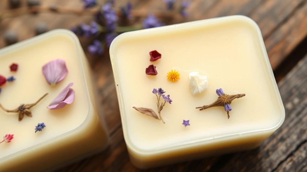 personalized floral candle craftsmanship