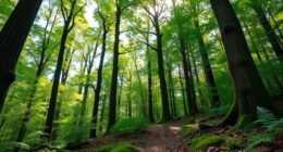 tree walk lowers cortisol