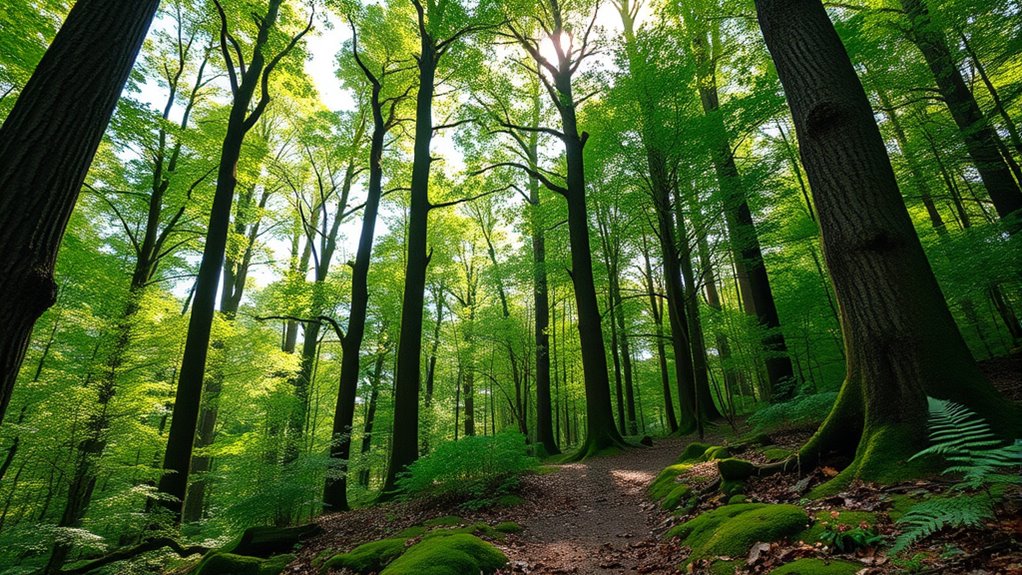tree walk lowers cortisol