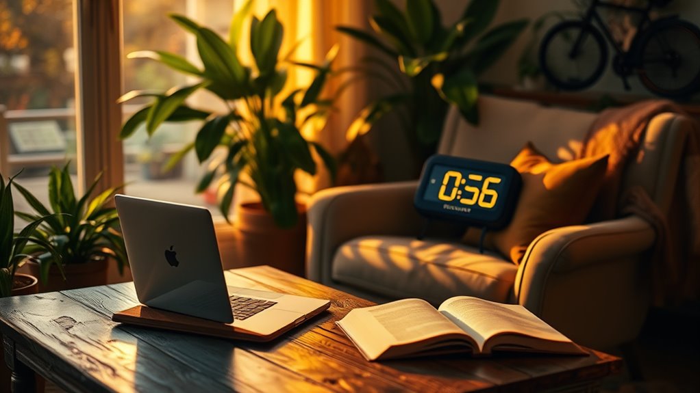 unplug focus reflect rejuvenate