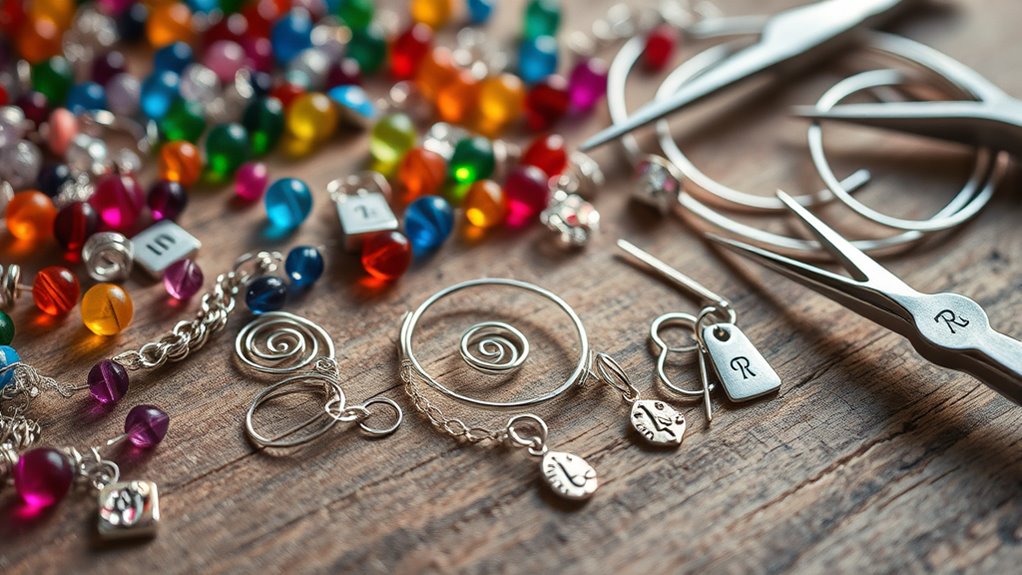 choosing beads and wire