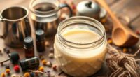 create scented soy candles