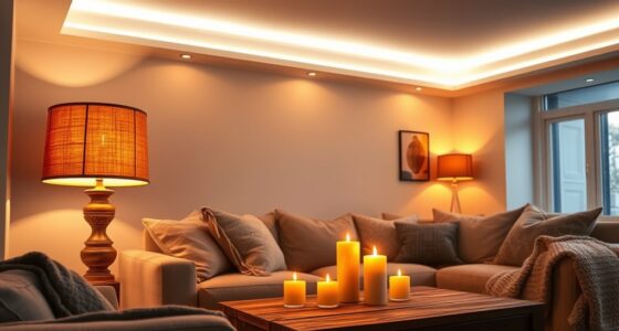 creating ambient lighting atmosphere
