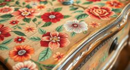 decorative furniture decoupage methods