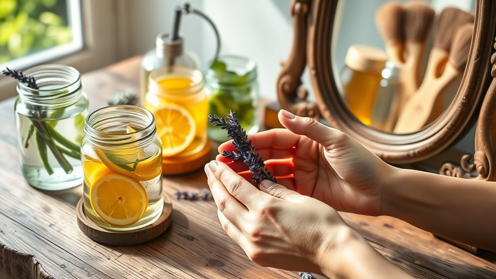 diy herbal skincare formulation