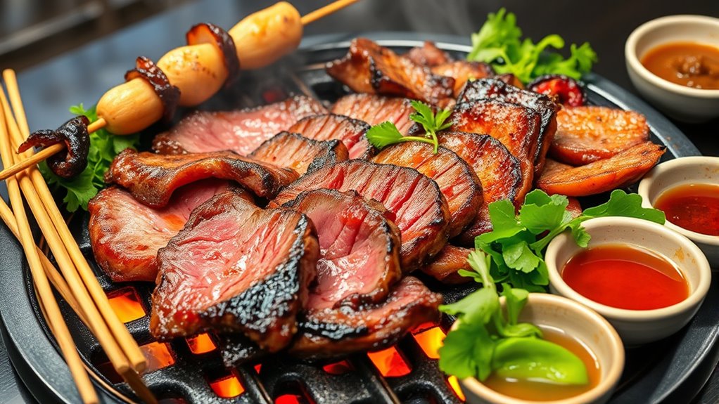 fusion of korean and thai grilling