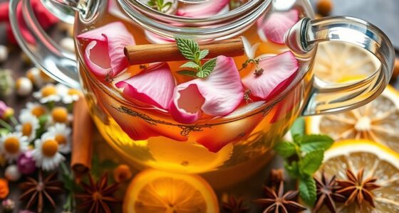 herbal floral spicy infusions
