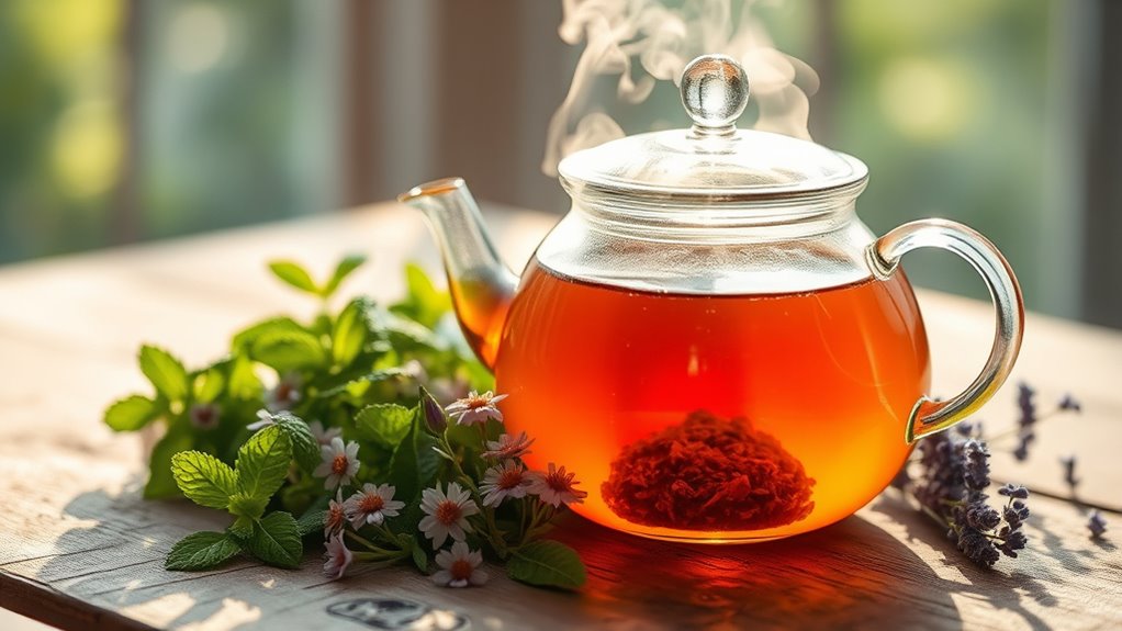herbal teas promote relaxation