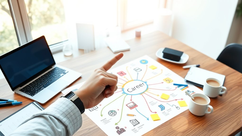 map goals through mentorship