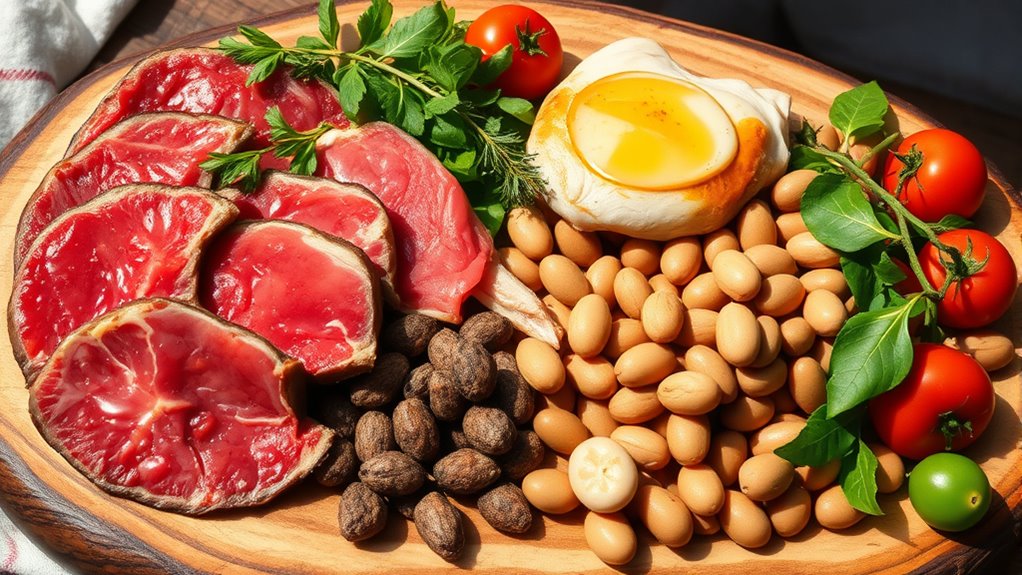 organ meats and plants