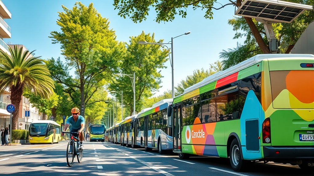 promote sustainable urban transportation