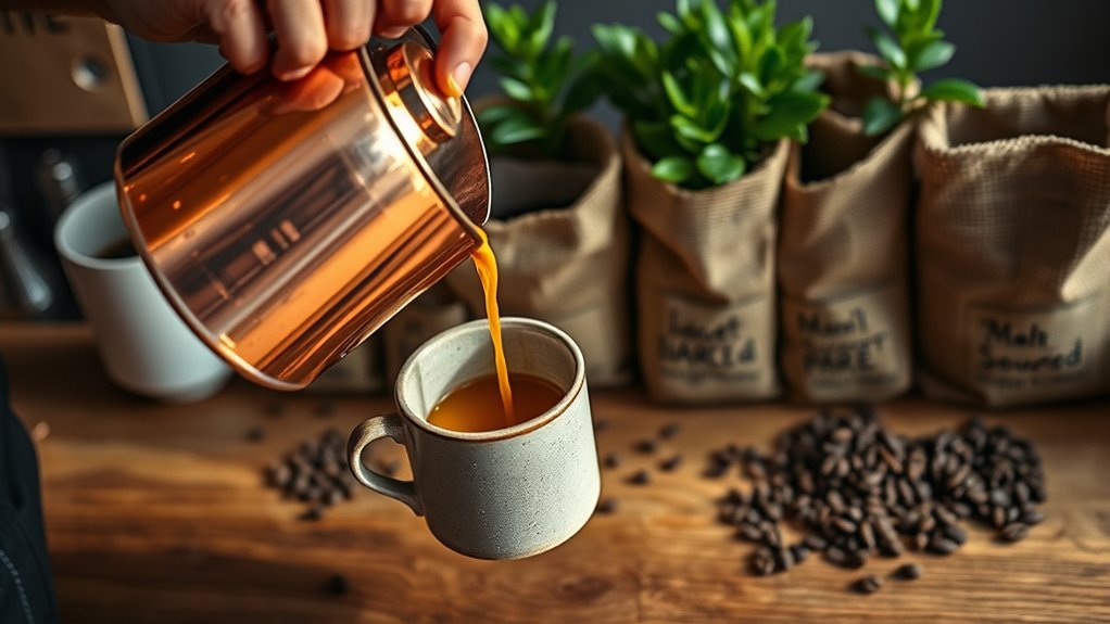 sustainable artisanal coffee rituals