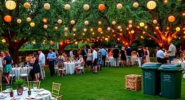 sustainable party and event planning