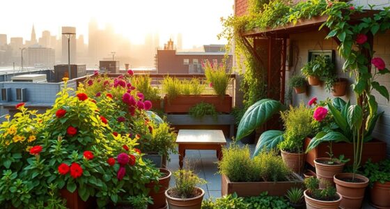 transforming rooftops into gardens