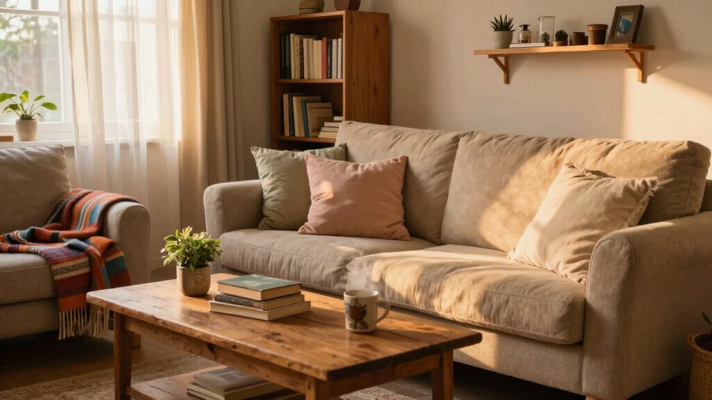 balanced cozy inviting atmosphere