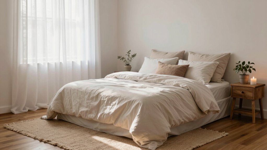 calm soothing sleep environment