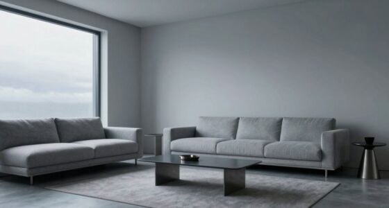 cold uninviting room design