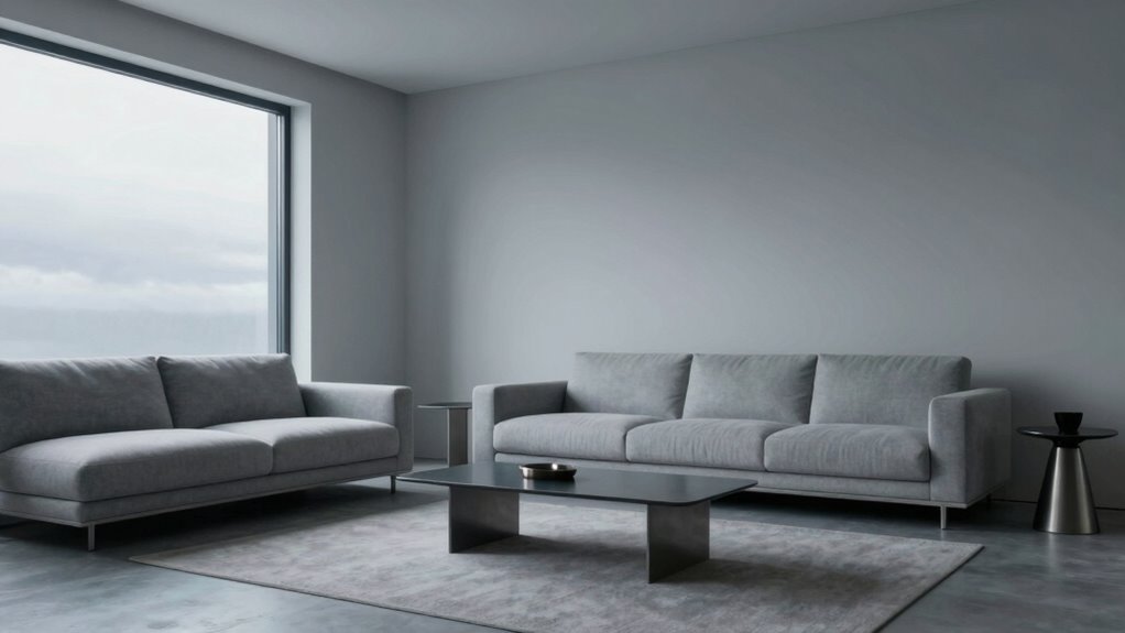 cold uninviting room design