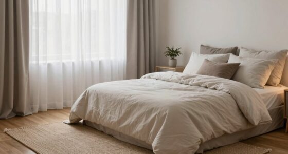 comfortable calming clutter free space