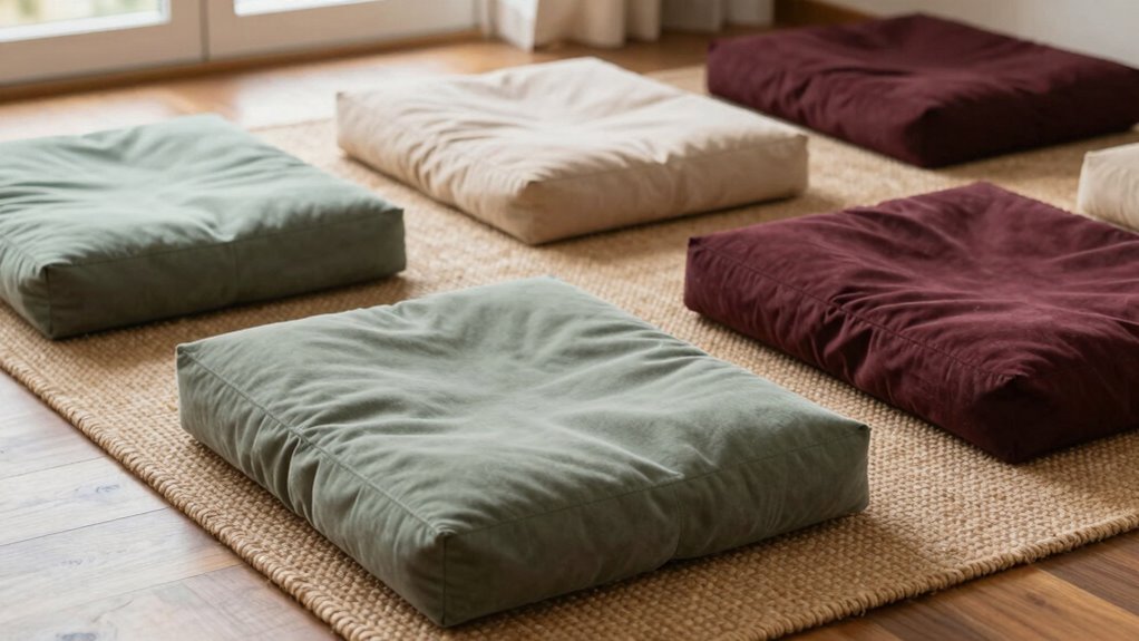 comfortable meditation cushion sets