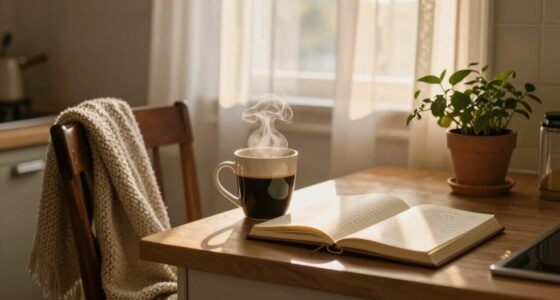 consistent calming morning habits