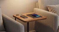 convenient charging side tables