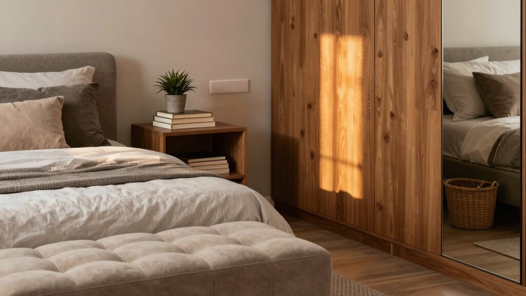 cozy bedroom storage solutions