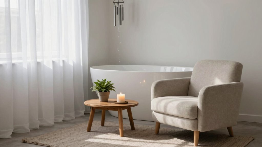 create calm and quiet