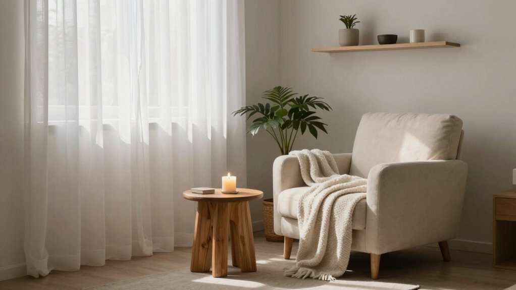 create calm organized sanctuary