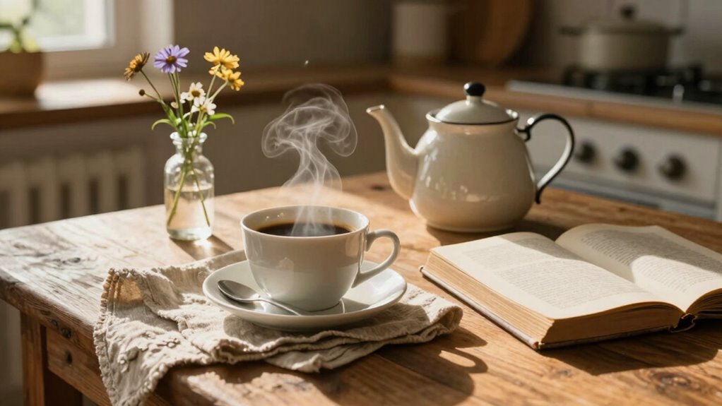 create cozy mindful mornings