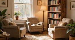 create cozy reading nook