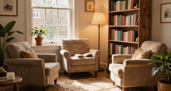 create cozy reading nook