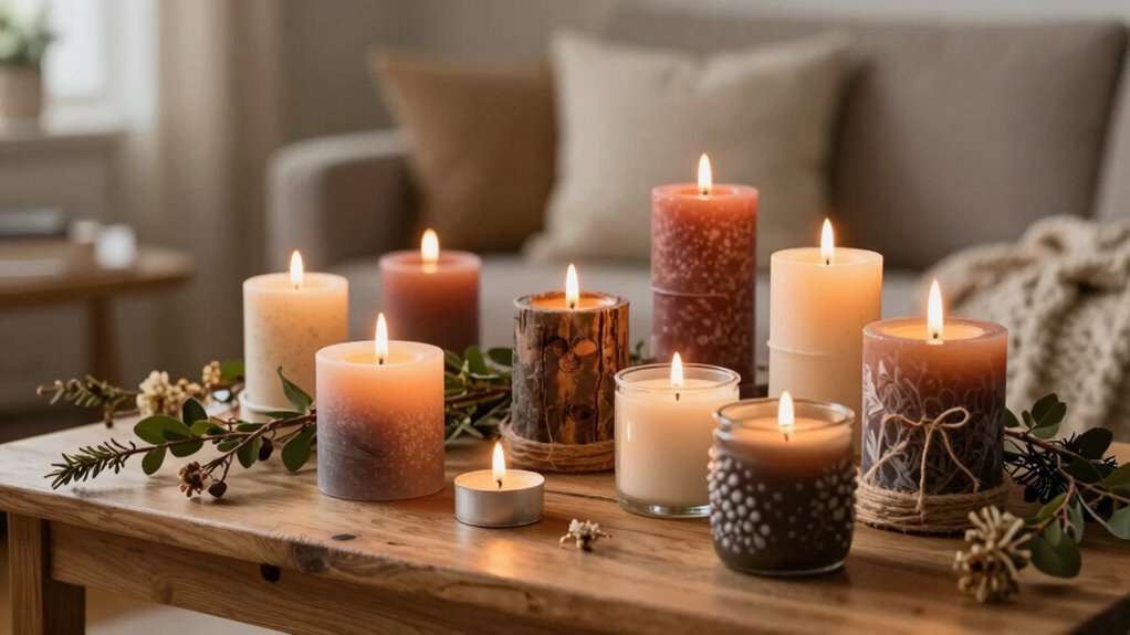 create safe personalized candles