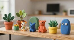 creative handmade clay decor
