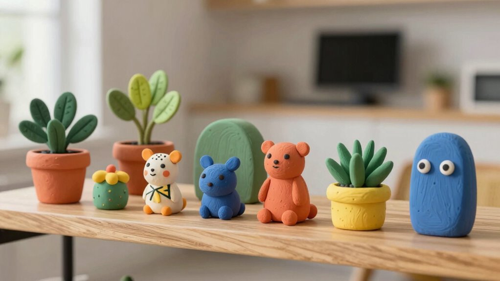 creative handmade clay decor
