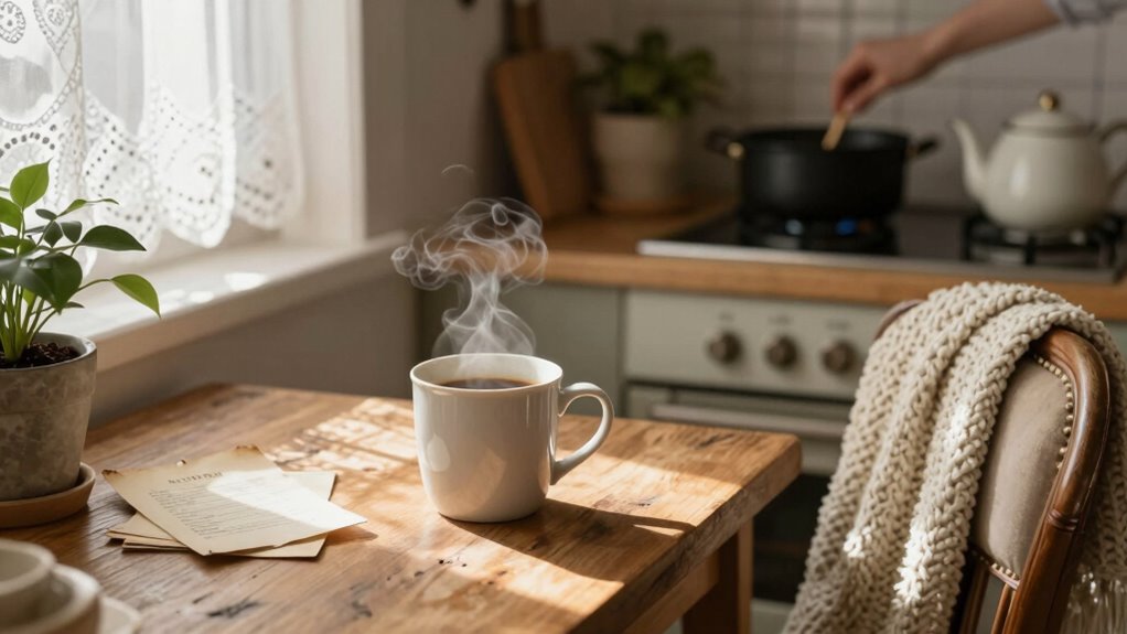 daily routines create comfort