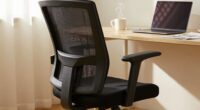 ergonomic chair enhances focus