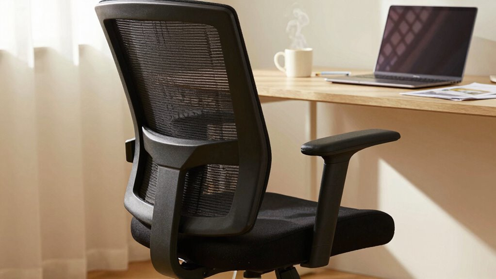 ergonomic chair enhances focus