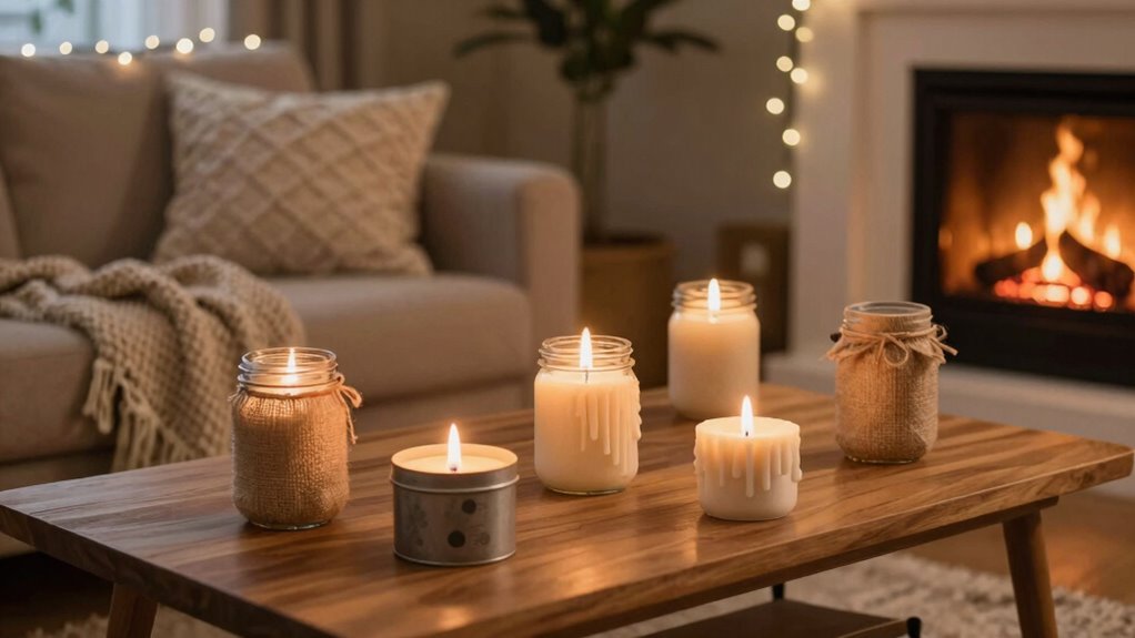 handmade candles for cozy homes