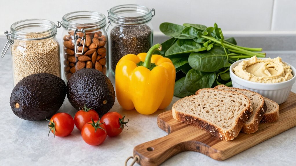 healthy convenient meal staples